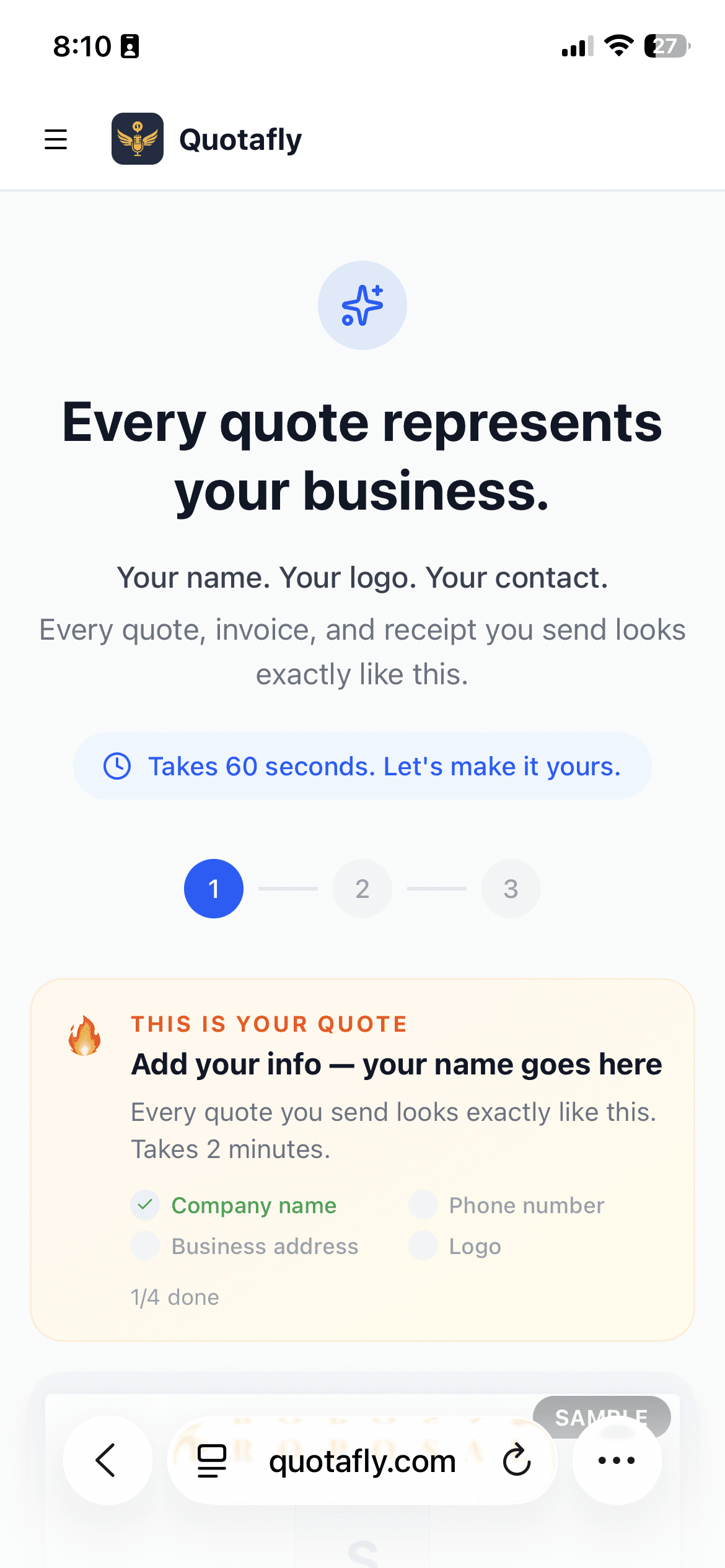 Set up your business